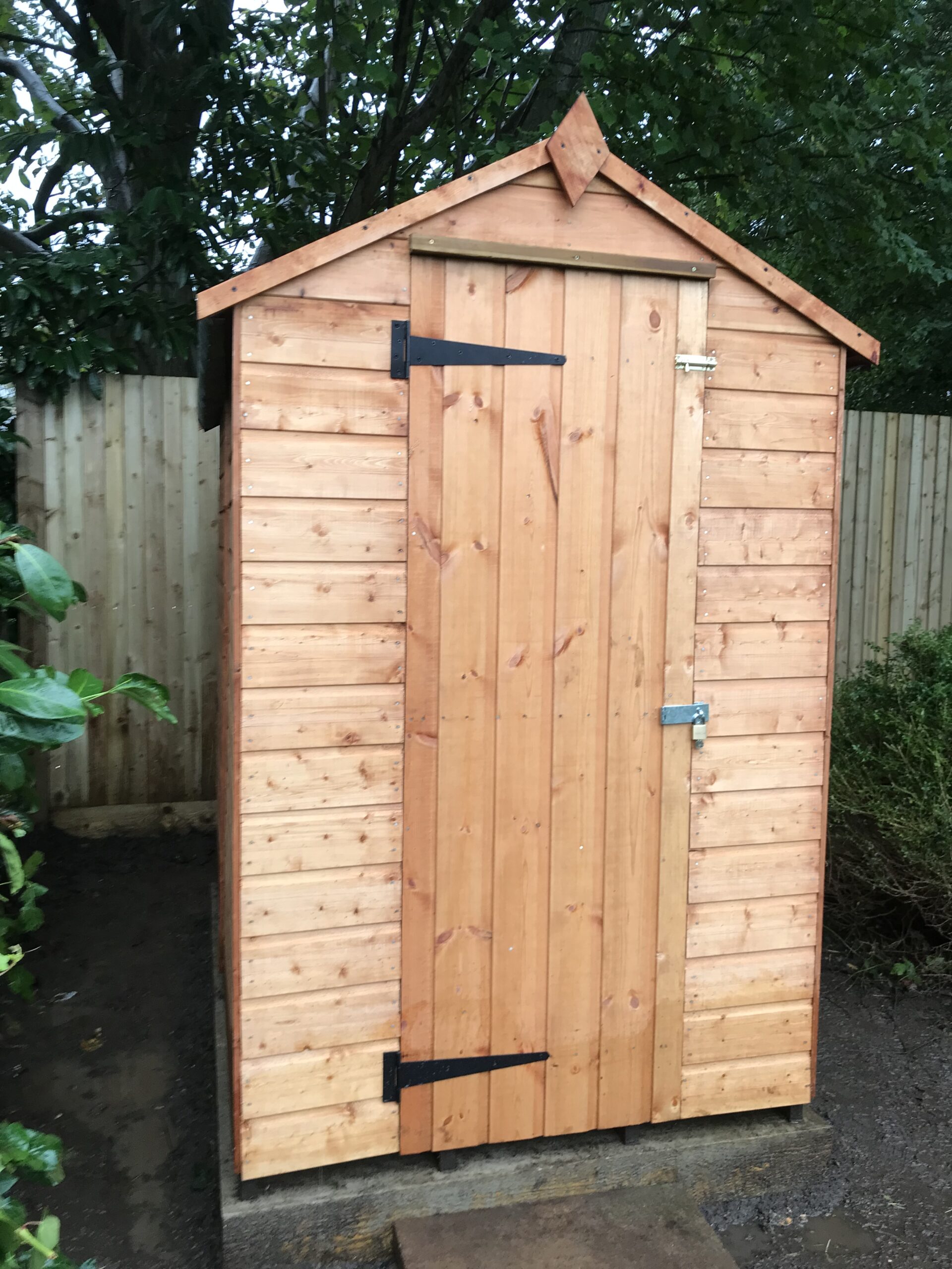 Light Wooden Shed